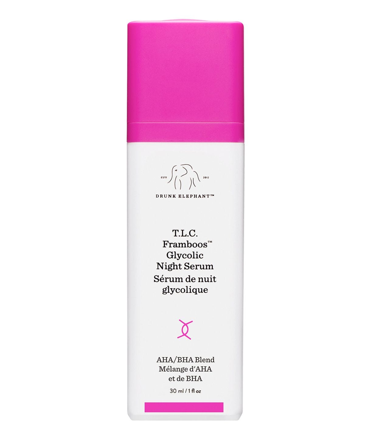 Drunk Elephant T.L.C Framboos by Drunk Elephant, 1oz Glycolic Night Serum