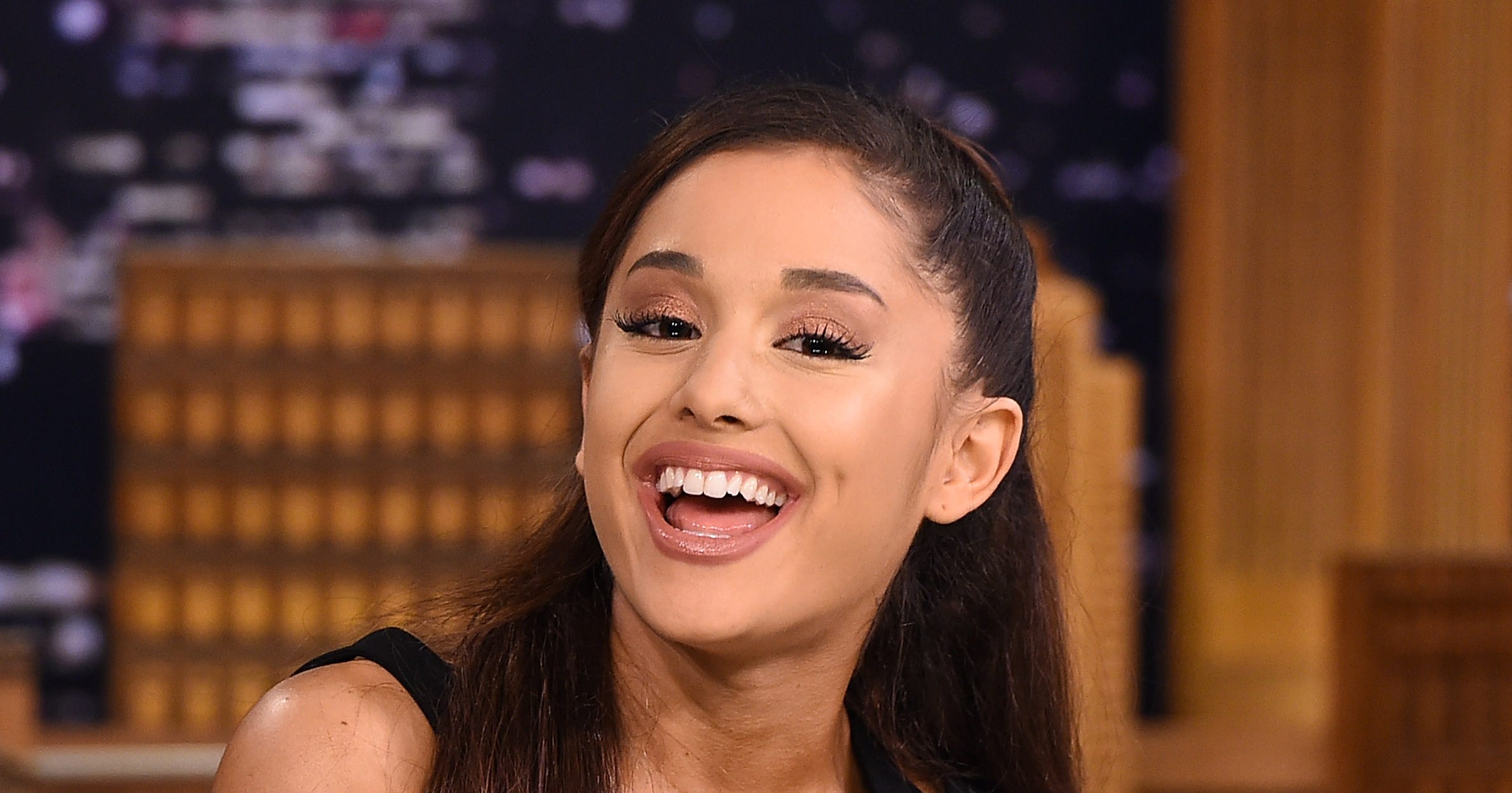 Ariana Grande Hairspray Live Cry Instagram Derek Hough