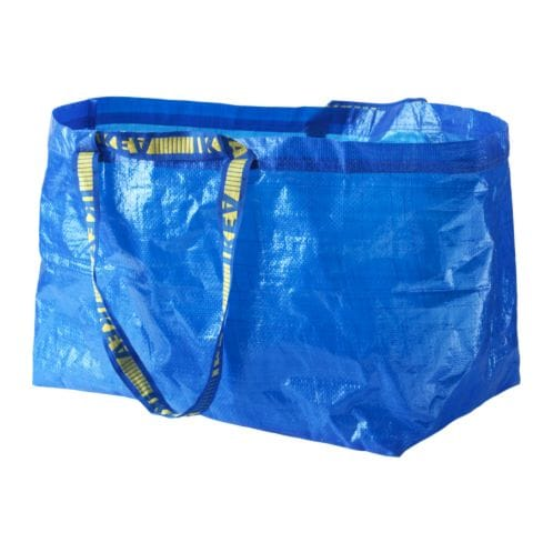 IKEA FRAKTA Shopping bag, large, blue - Main Image