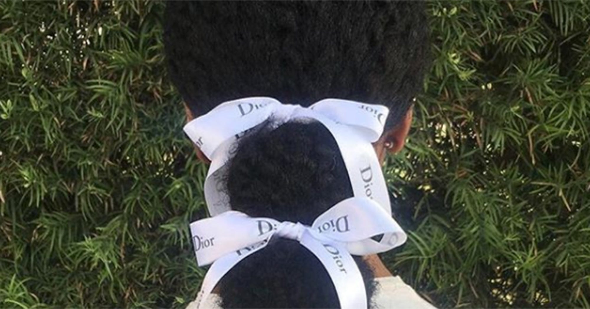 Hair Accessories Trend Hair Bows Chanel Dior Ribbon