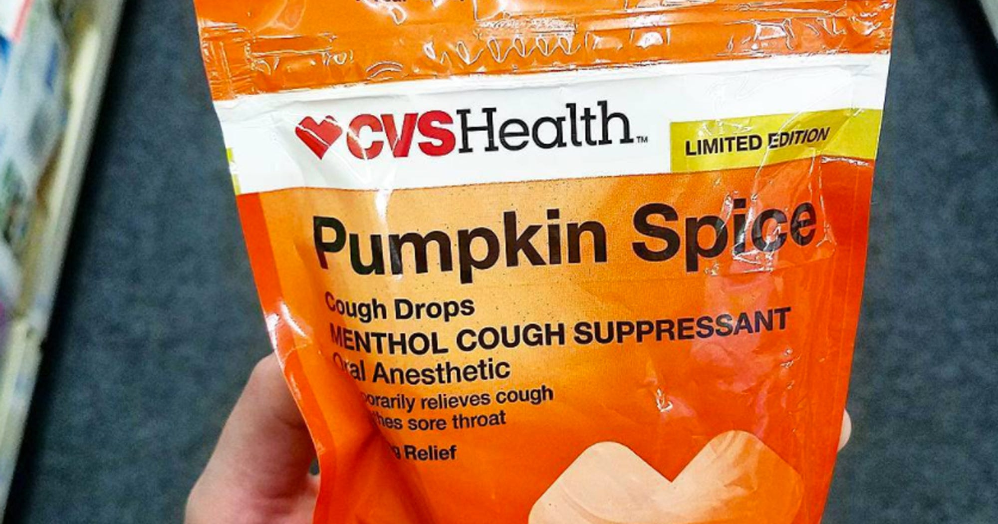 CVS New Pumpkin Spice Cough Drops Best Flavors