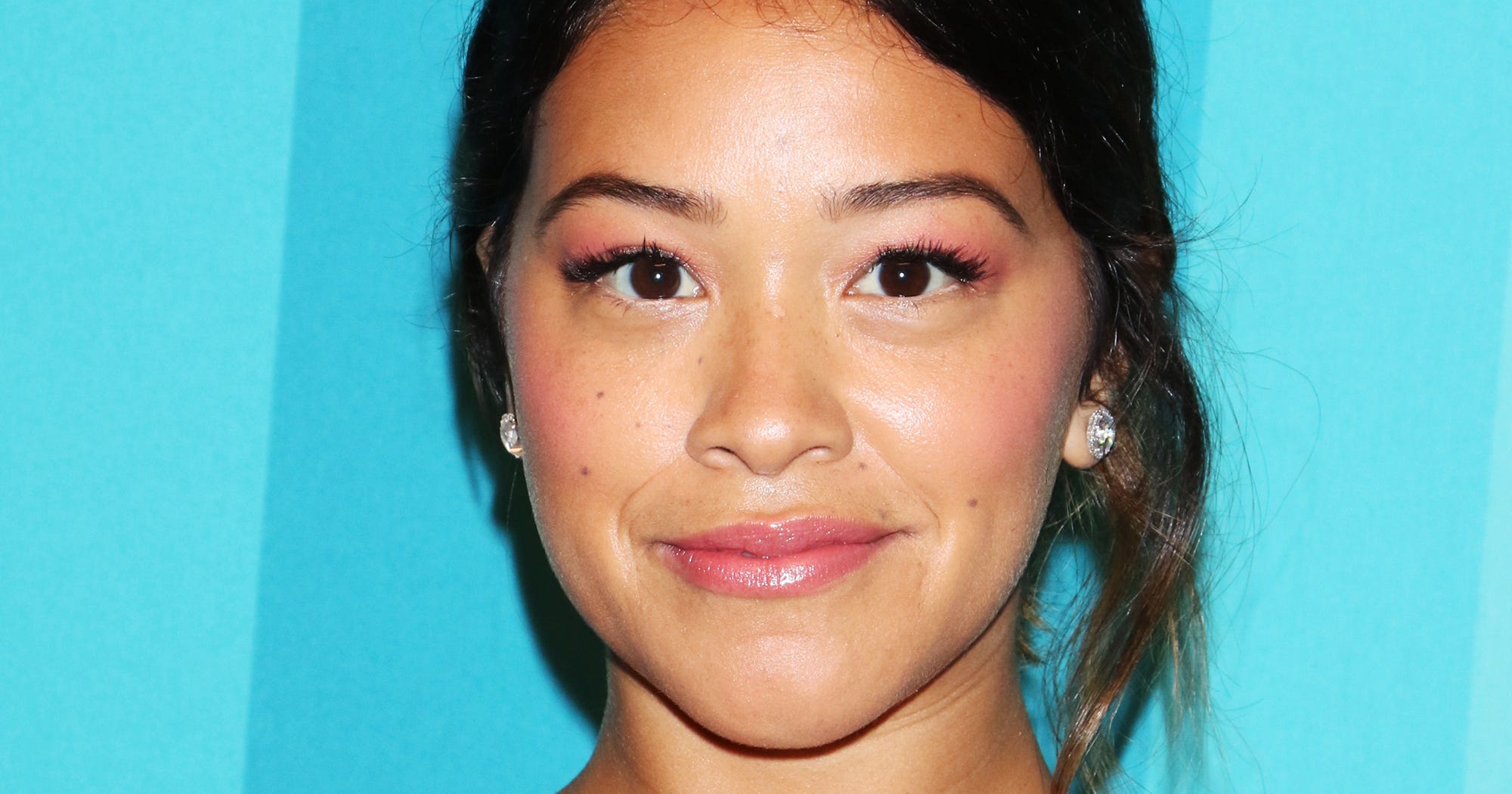 Gina Rodriguez Anxiety Instagram Makeup Free Portrait