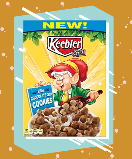 Kellogg's Keebler Chocolate Chip Cookies Cereal