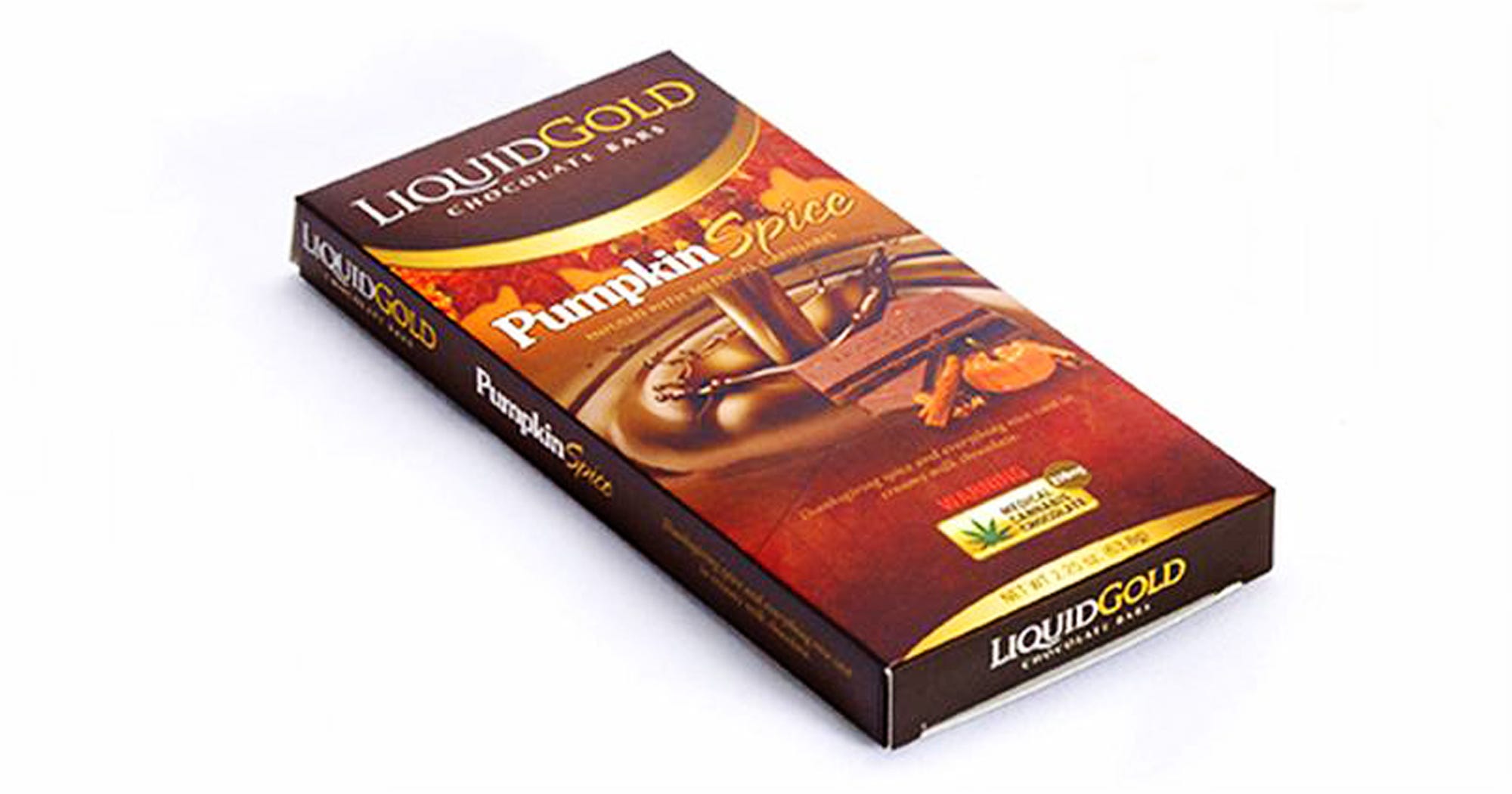 GFarmaLabs Liquid Gold Pumpkin Spice Chocolate Edibles