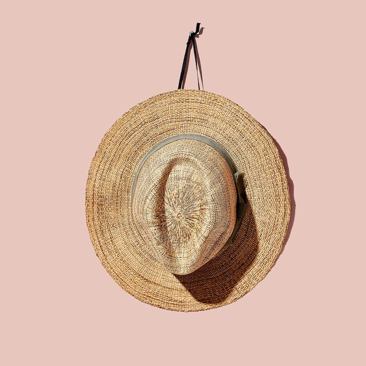 Zara hat with contrasting band TWISTED EDGE CONTRAST BAND HAT - taupe brown | ZARA United  main image 3