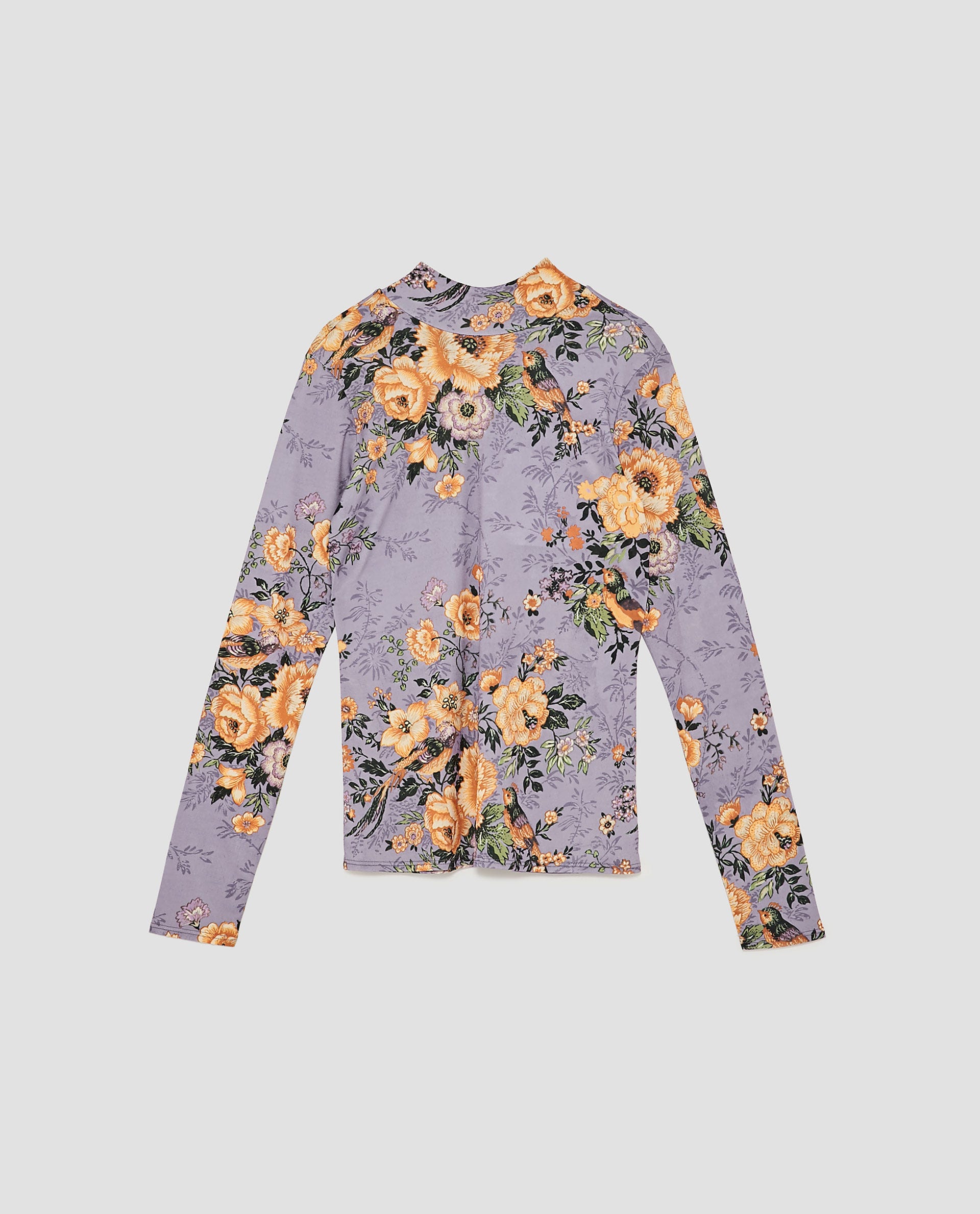 Zara Floral Bow T-shirt