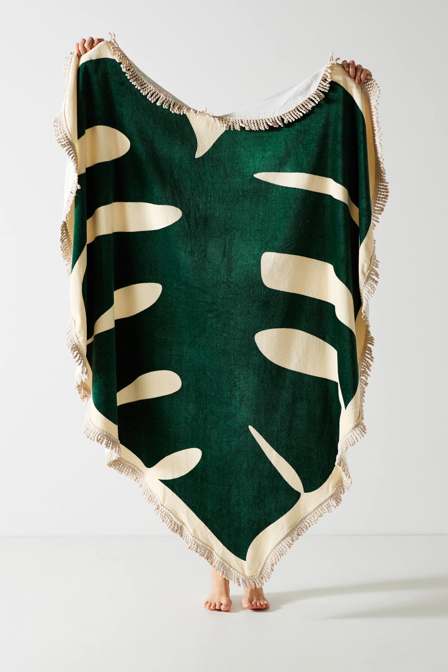 ban.do + Palm Leaf Beach Towel