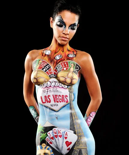 How to work with body paint (NSFW)