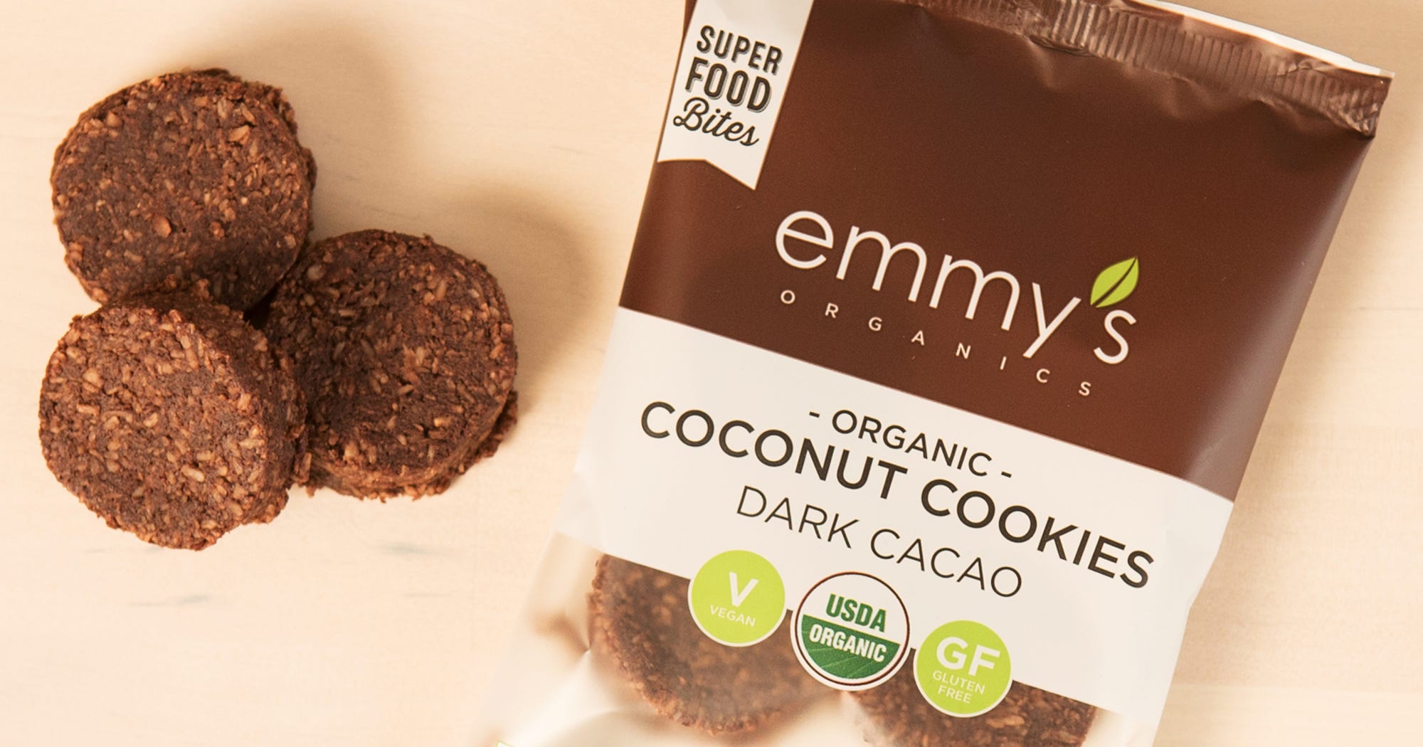 How To Make Emmys Organic Dark Cacao Coconut Cookies
