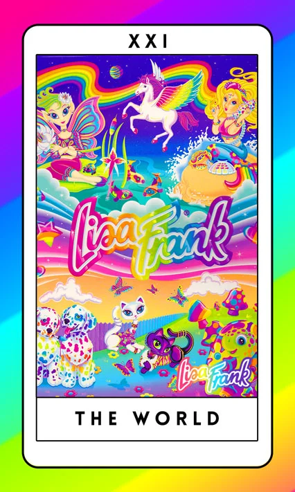 lisa frank tarot cards holographic Amazon.com: Smoostart Pink Tarot Cards for Beginners with Meanings on Them,  Surface Laser Cards Holographic Tarot with Guide Book, Tarot Cards Deck  with Keywords : Toys & Games