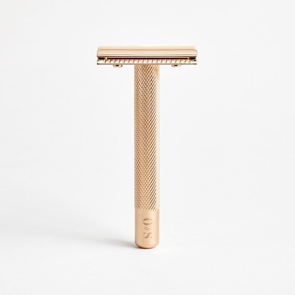 Gold Razor 8 Oui Shave + Rose Gold Razor Set
