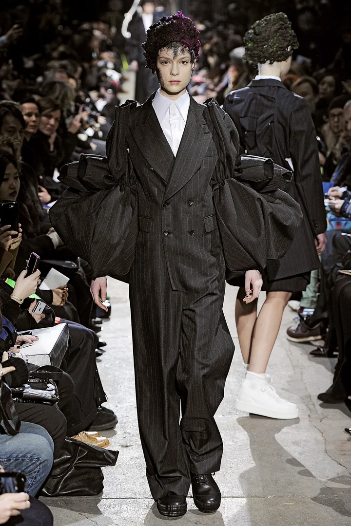lady gaga comme des garcons dress Lady Gaga Met Gala Comme Des Garcons Outfit Photos