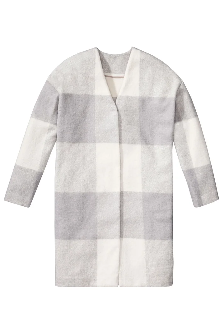 Adam Lippes for Target Shearling Backpack - Oatmeal Plaid, White fall bag casual Adam Lippes For Target | Bags | Adam Lippes For Target  main image 2