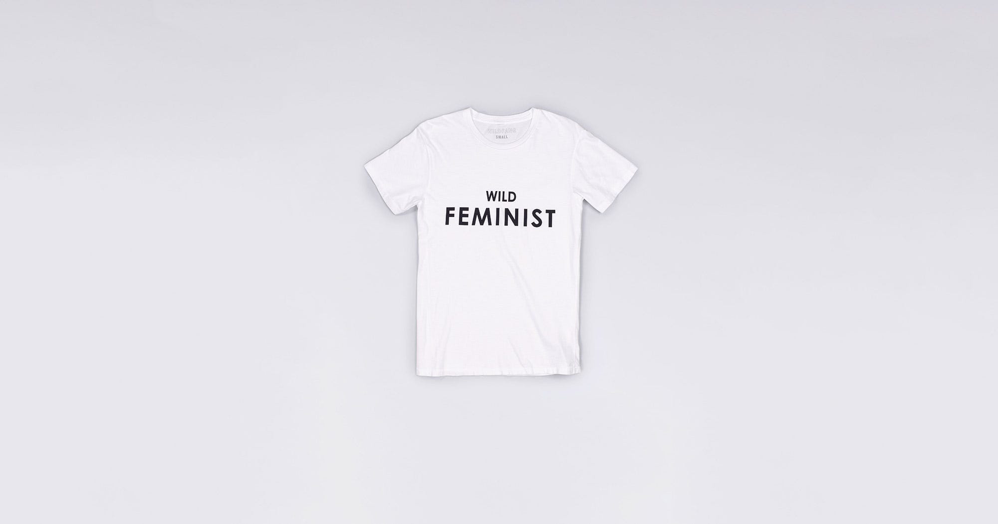 Forever 21 Wild Feminist Knock Off Copy Celebrity Shirt