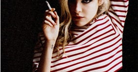 riley keough smoking cigarettes Riley Keough Channels Her Rocker Roots In Dazed & Confused