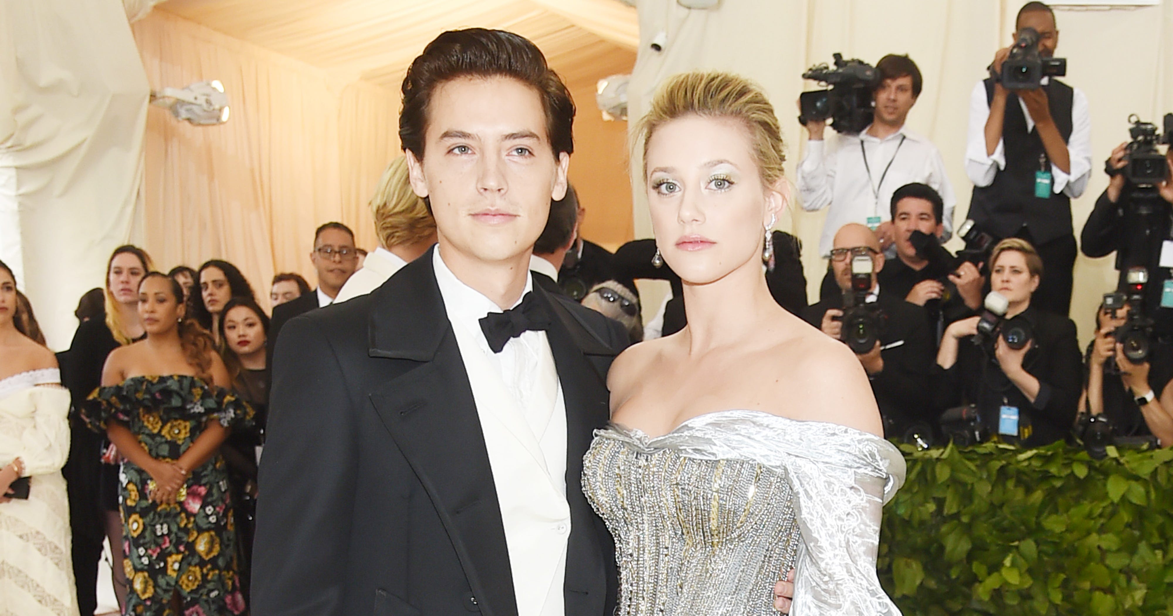 Lili Reinhart, Cole Sprouse Attend Met Gala As Couple