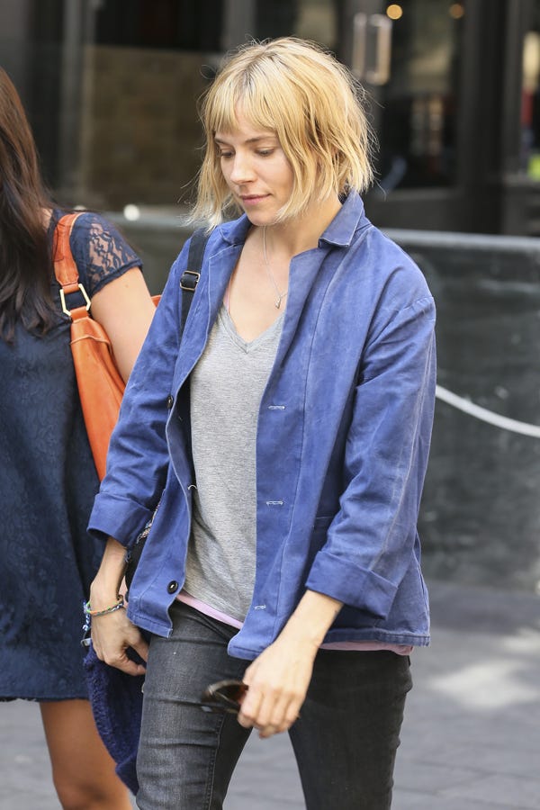 Sienna Miller Latest Celebrity Haircut