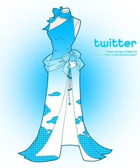 Dresses Inspired By Social Networks &mdash; Social Network Gowns