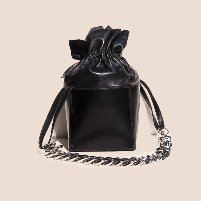 Kara + Black Dirt Bag