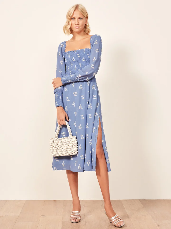 tween girl fall dresses Girls: A True Beauty Red Floral Dress – Shop the Mint main image 1