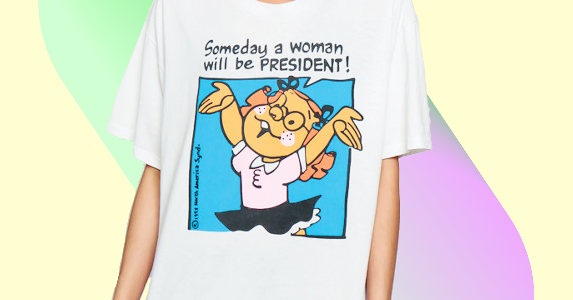 Walmart Banned 90s TShirt Woman Will Be President