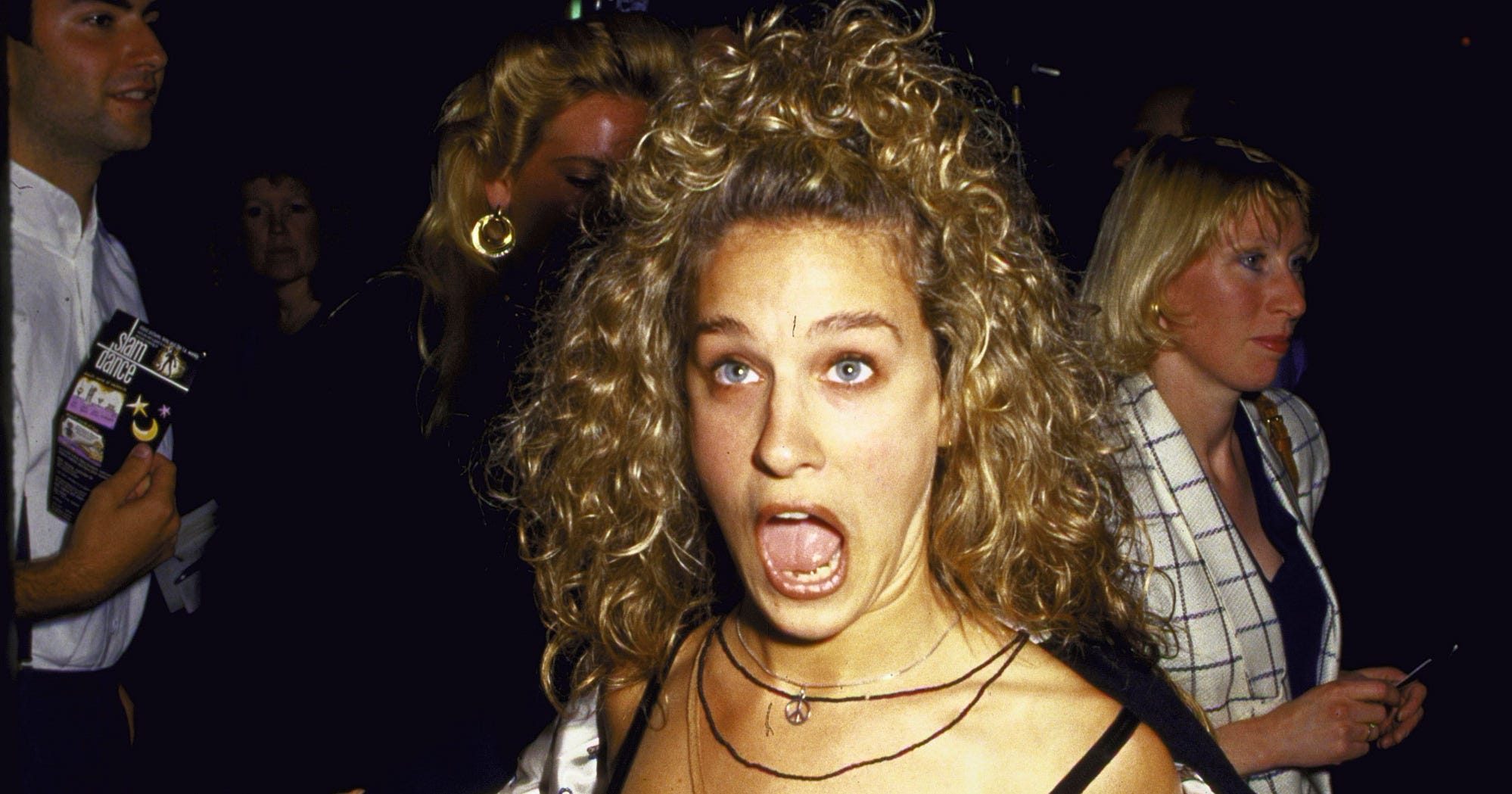 80s Celebrities Red Carpet Dresses Fun Throwback Photos