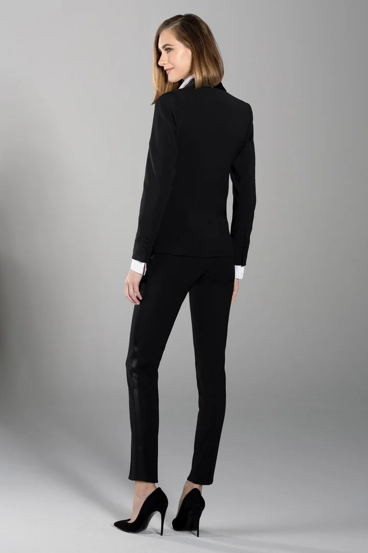 knee length dresses for ladies Ladies Tuxedo Jacket | Tuxedos