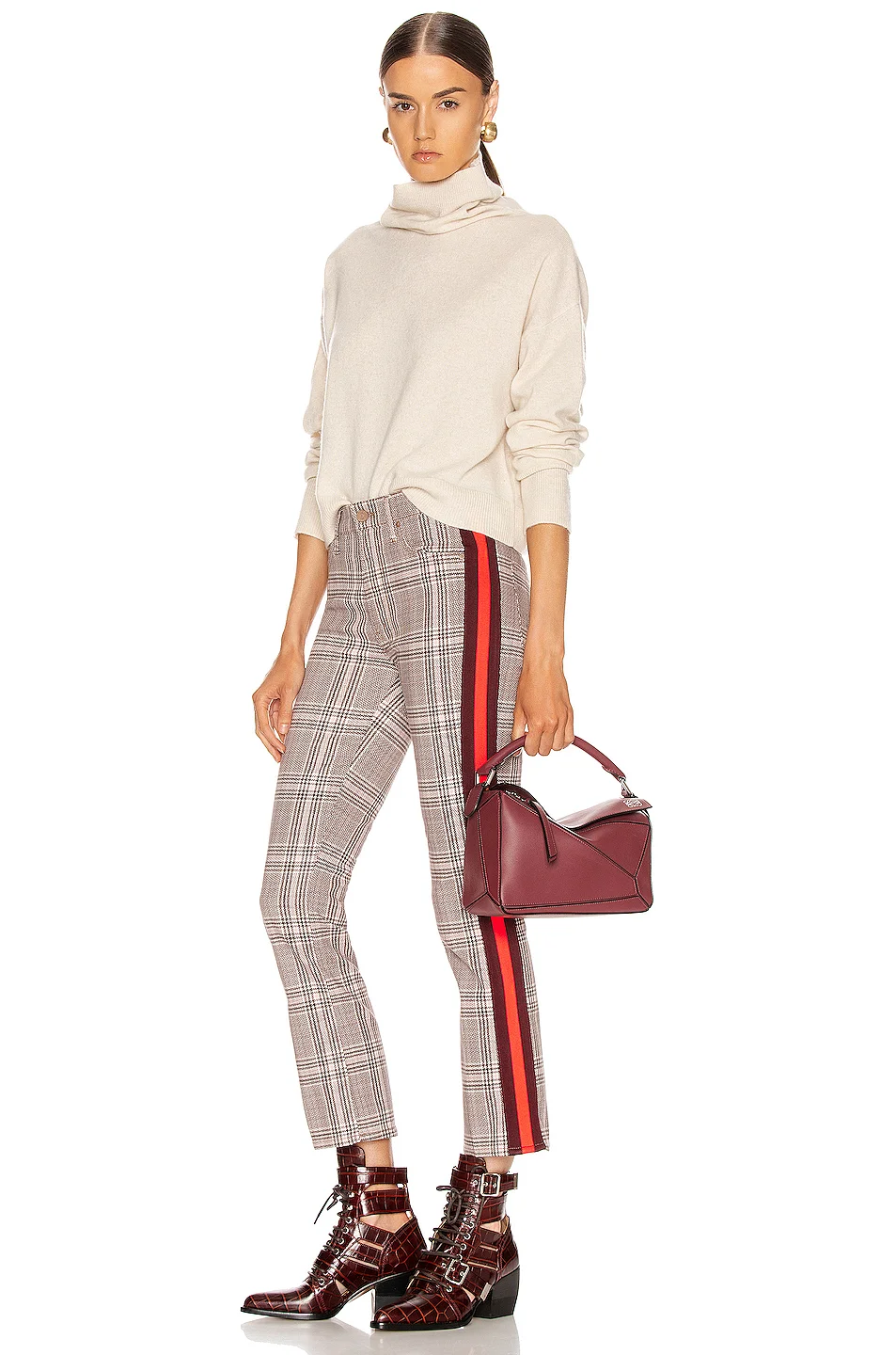 mother insider plaid