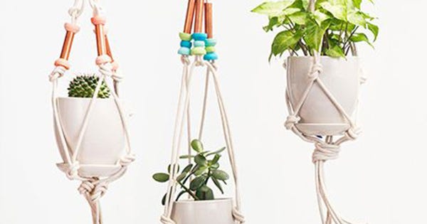 How To Make A Cute Hanging Planter