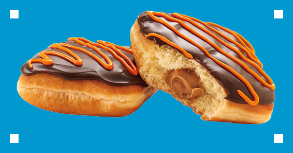 Dunkin Donuts Reeses Peanut Butter Cup Donut
