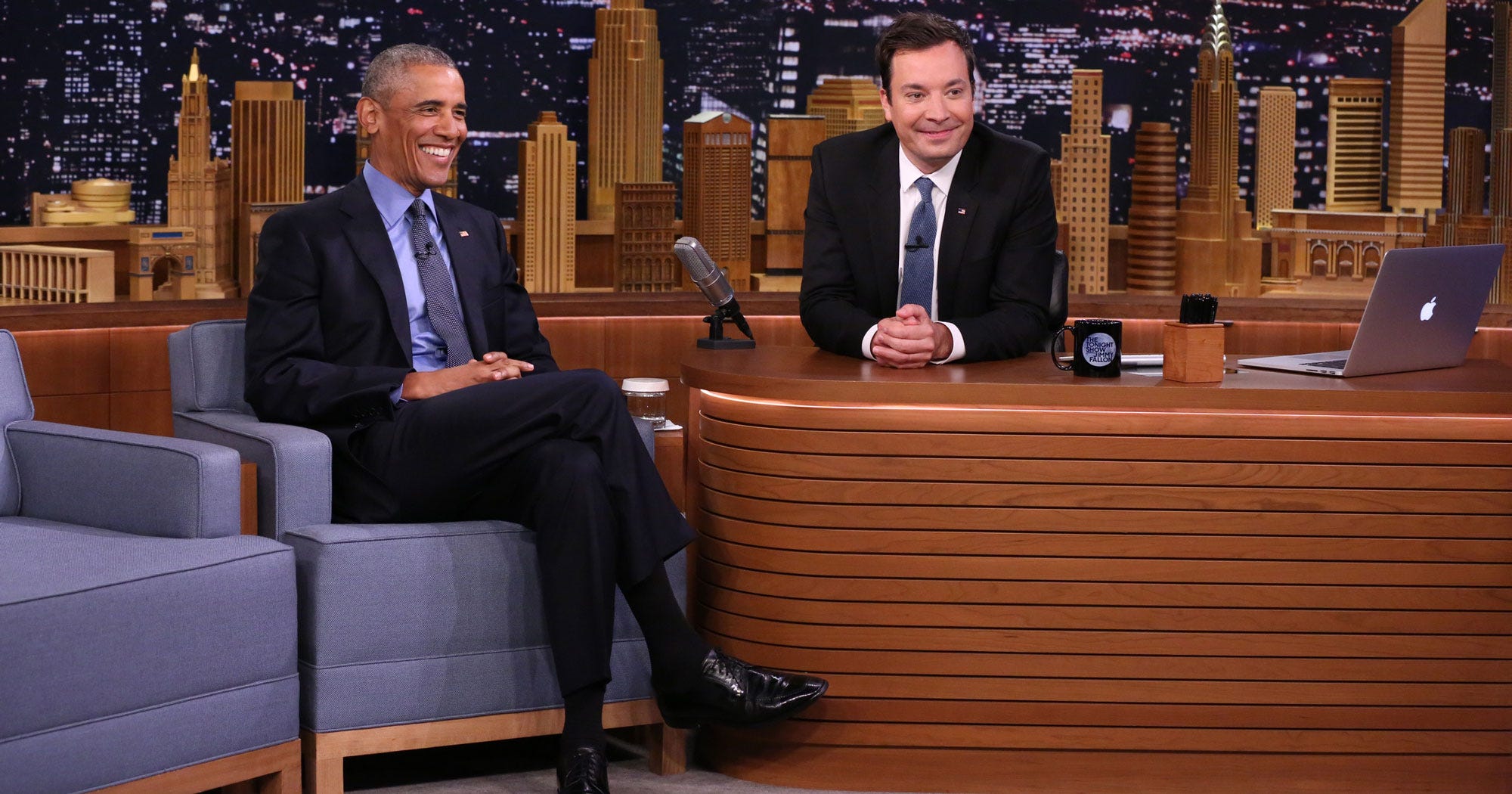 President Obama, Jimmy Fallon Slow Jam The News