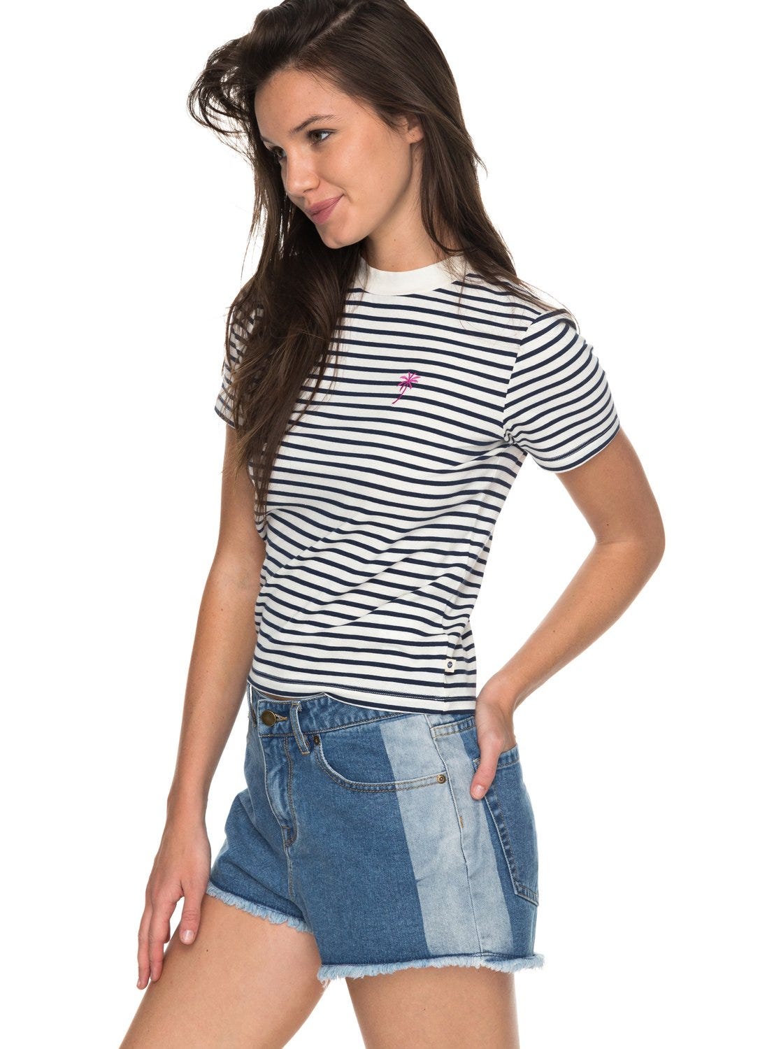 Volcano Roxy Roxy + Volcano Sense Palmito Ringer Tee