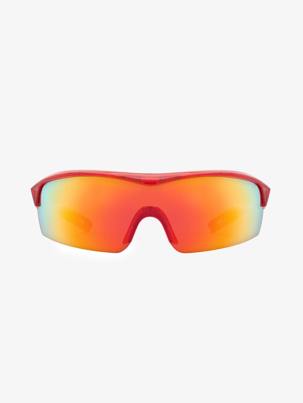 Carolina Lemke red black frames sunglasses Carolina Lemke Unisex Sunglasses with Red Frame CL9164-6  main image 2