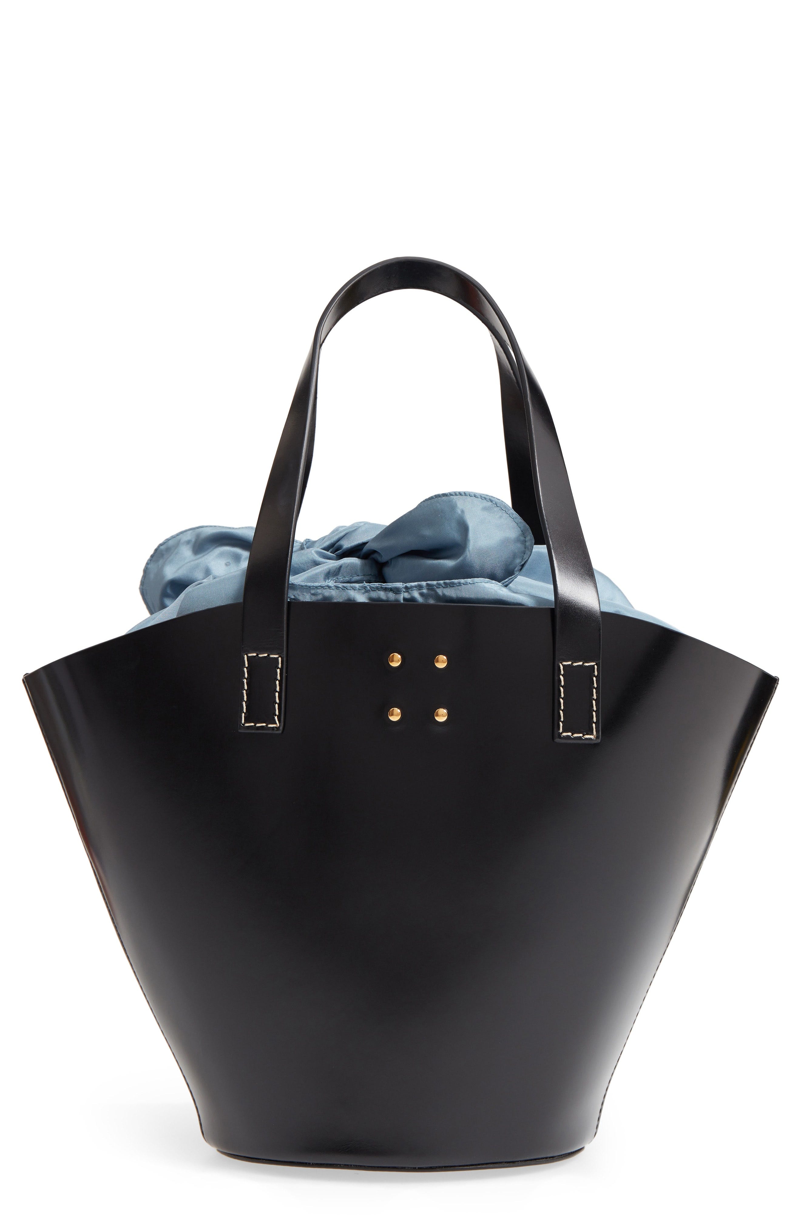 Trademark + Large Leather Bucket Bag
