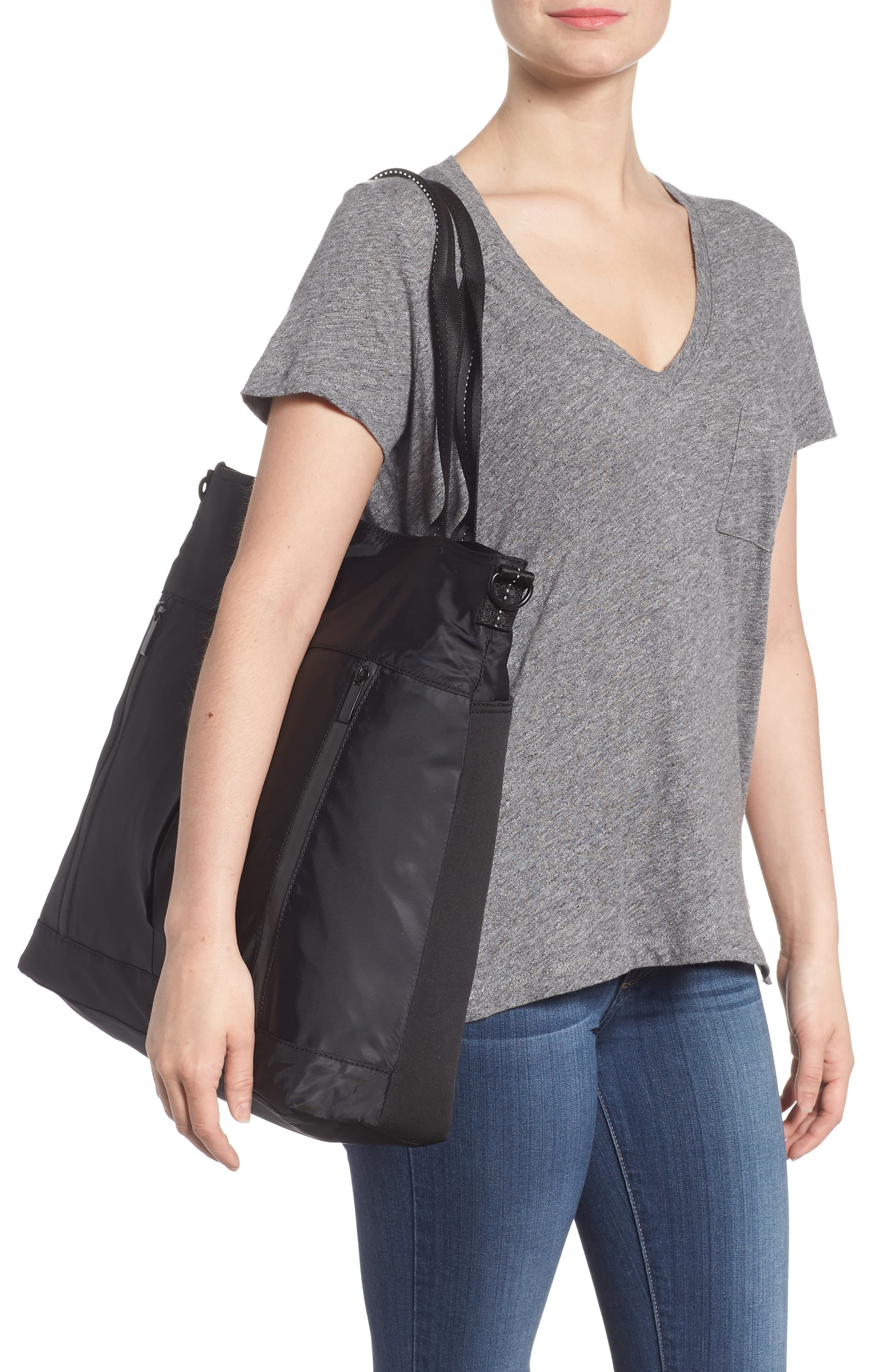Zella + Reflective Nylon Tote Bag