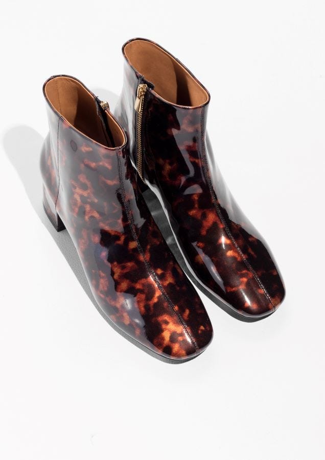 asos patent leather boots