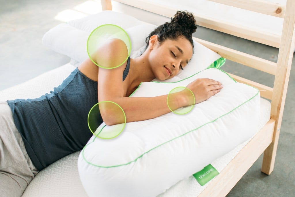 Sleep Yoga + Side Sleeper Arm Rest
