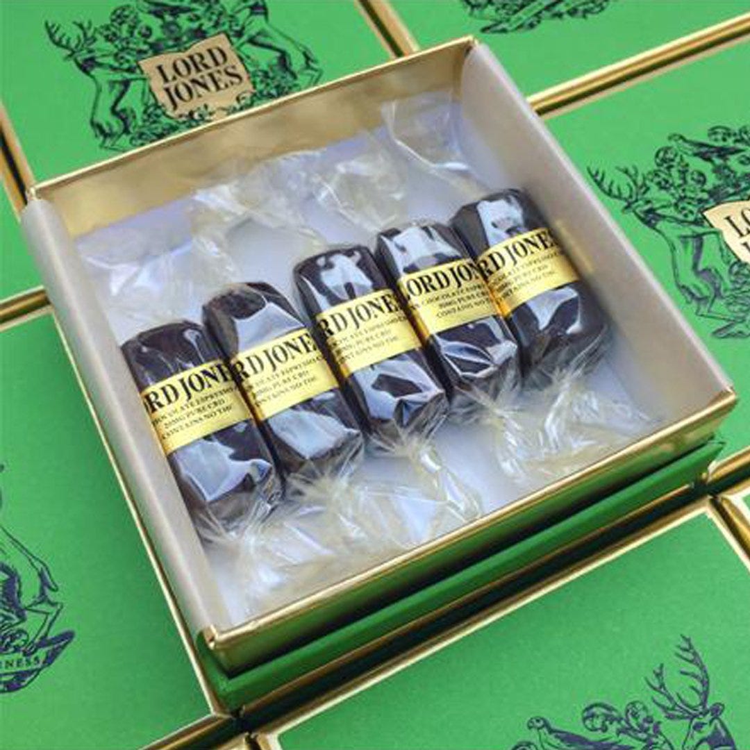 Lord Jones + Lord Jones High CBD Dark Chocolate Espresso Chews