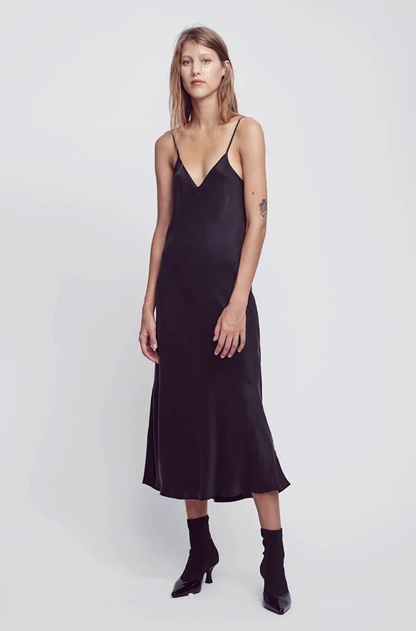 Silk Laundry + 90s Silk Slip Dress