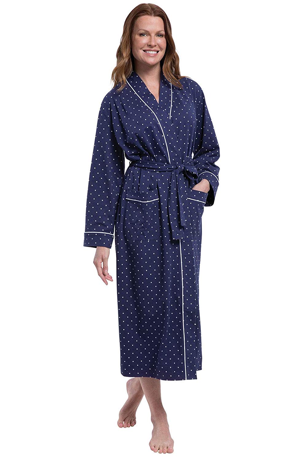 Pajama Gram + Long Cotton Robe