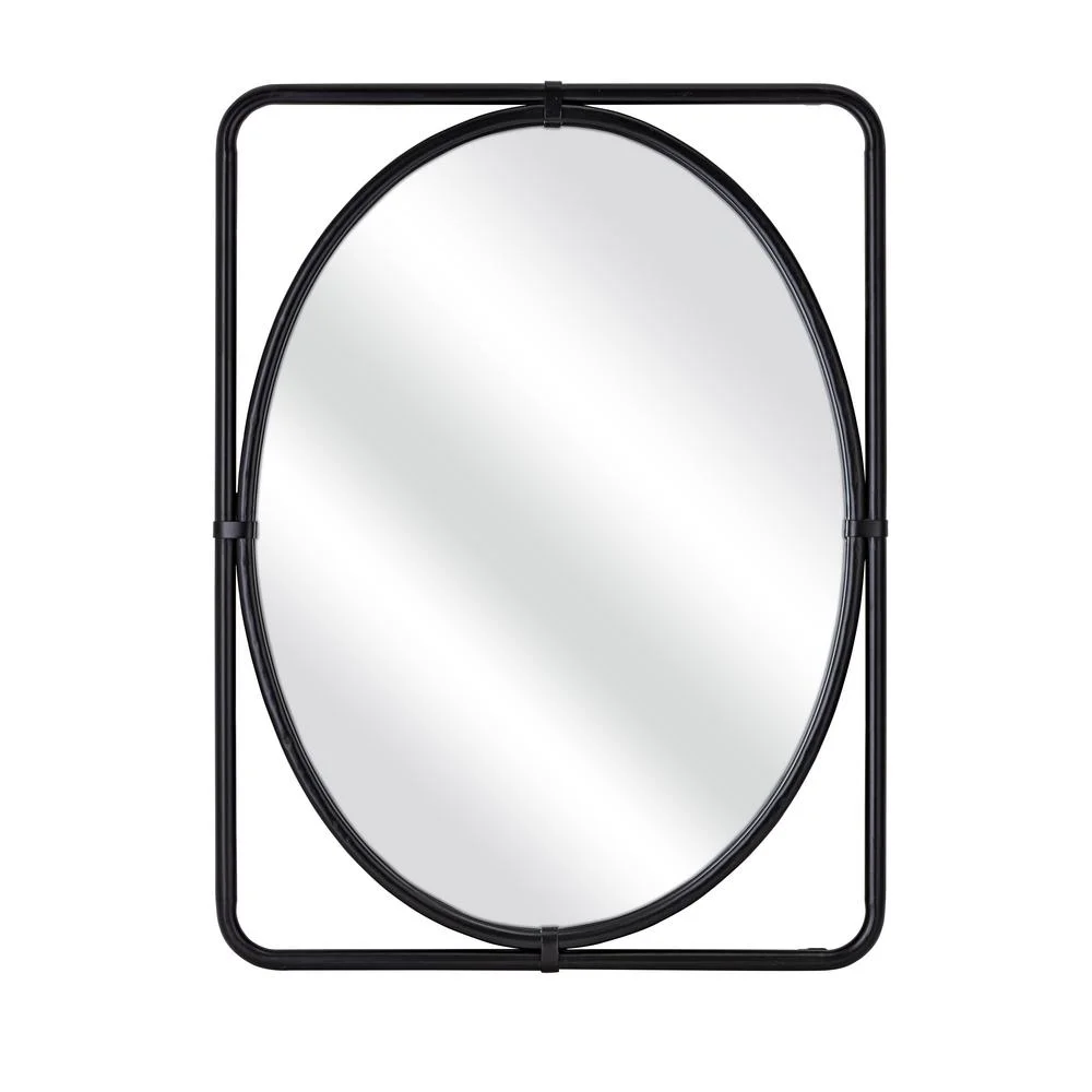 Home Decorators Collection Black Rectangle Bar Frame With
