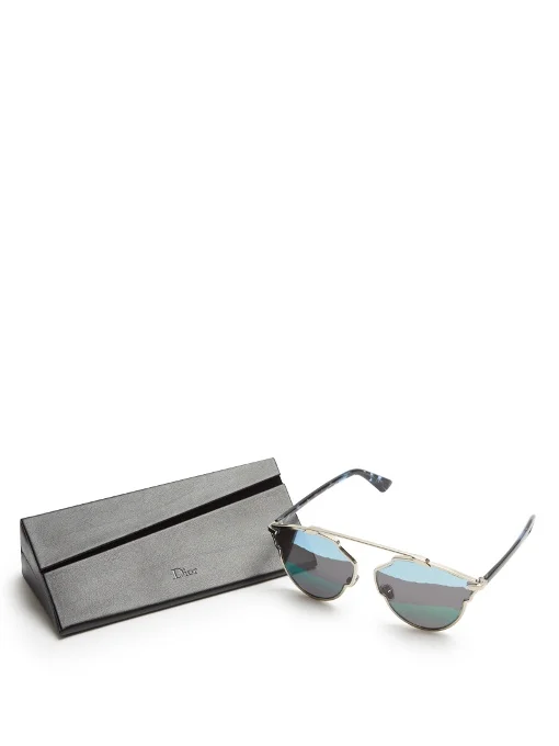 DIOR So Reals. Tri colored glasses Dior + So Real tri-colour sunglasses main image 2
