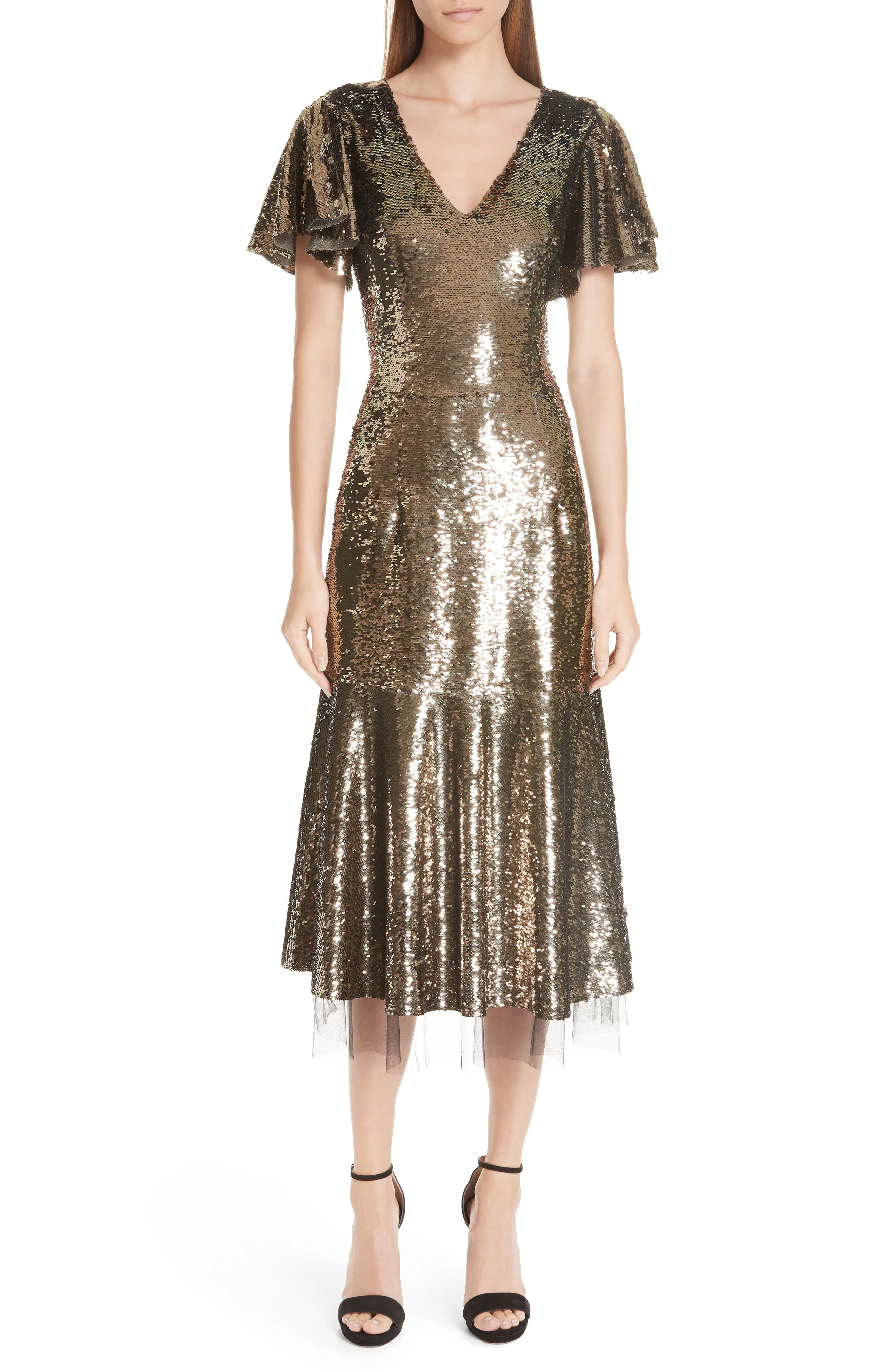 sachin and babi sequin dress