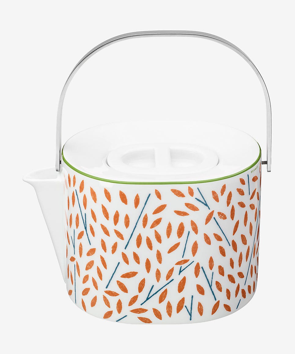 New Hermes Tableware Collection A Walk in the Garden