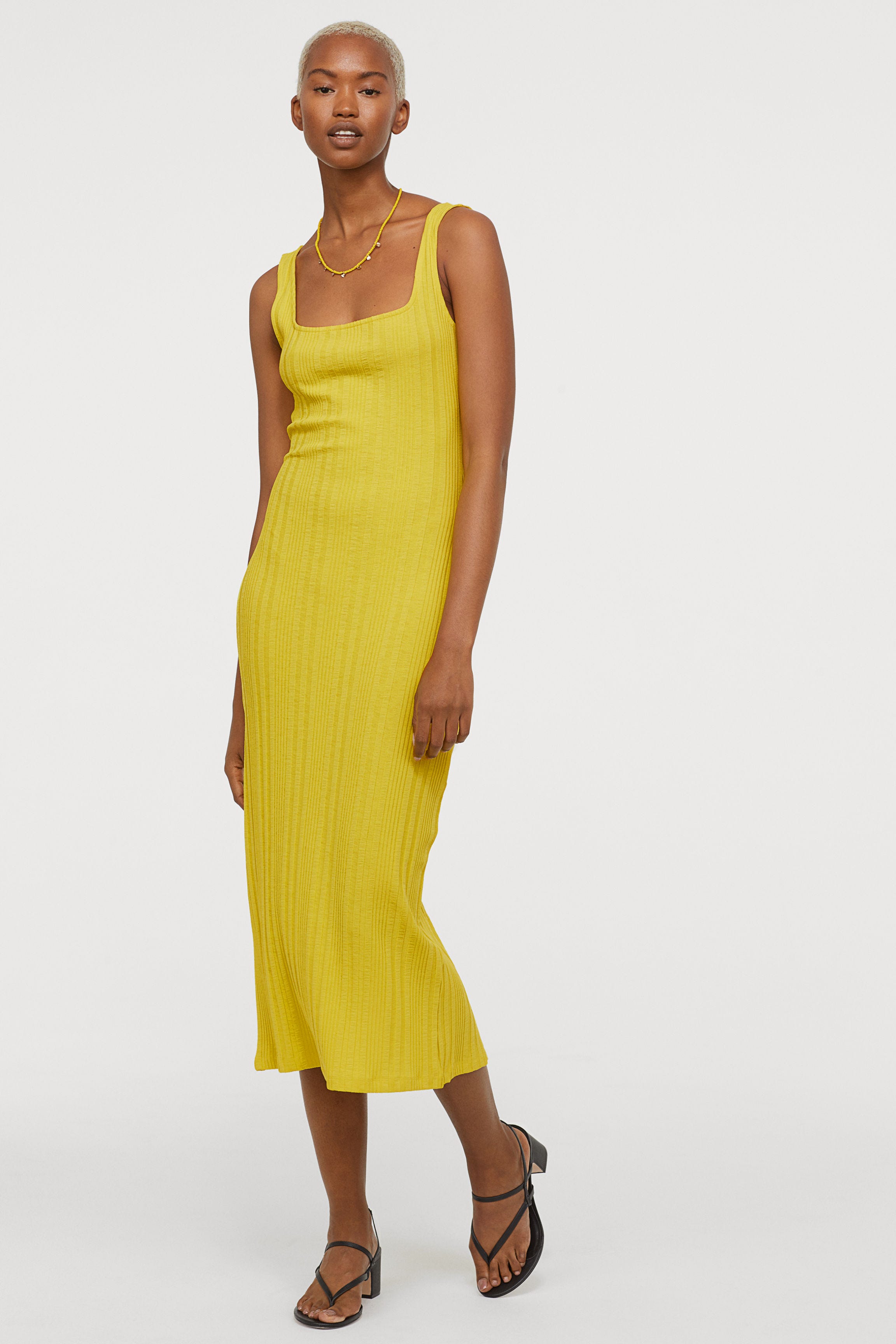 H&M + Ribbed Dress