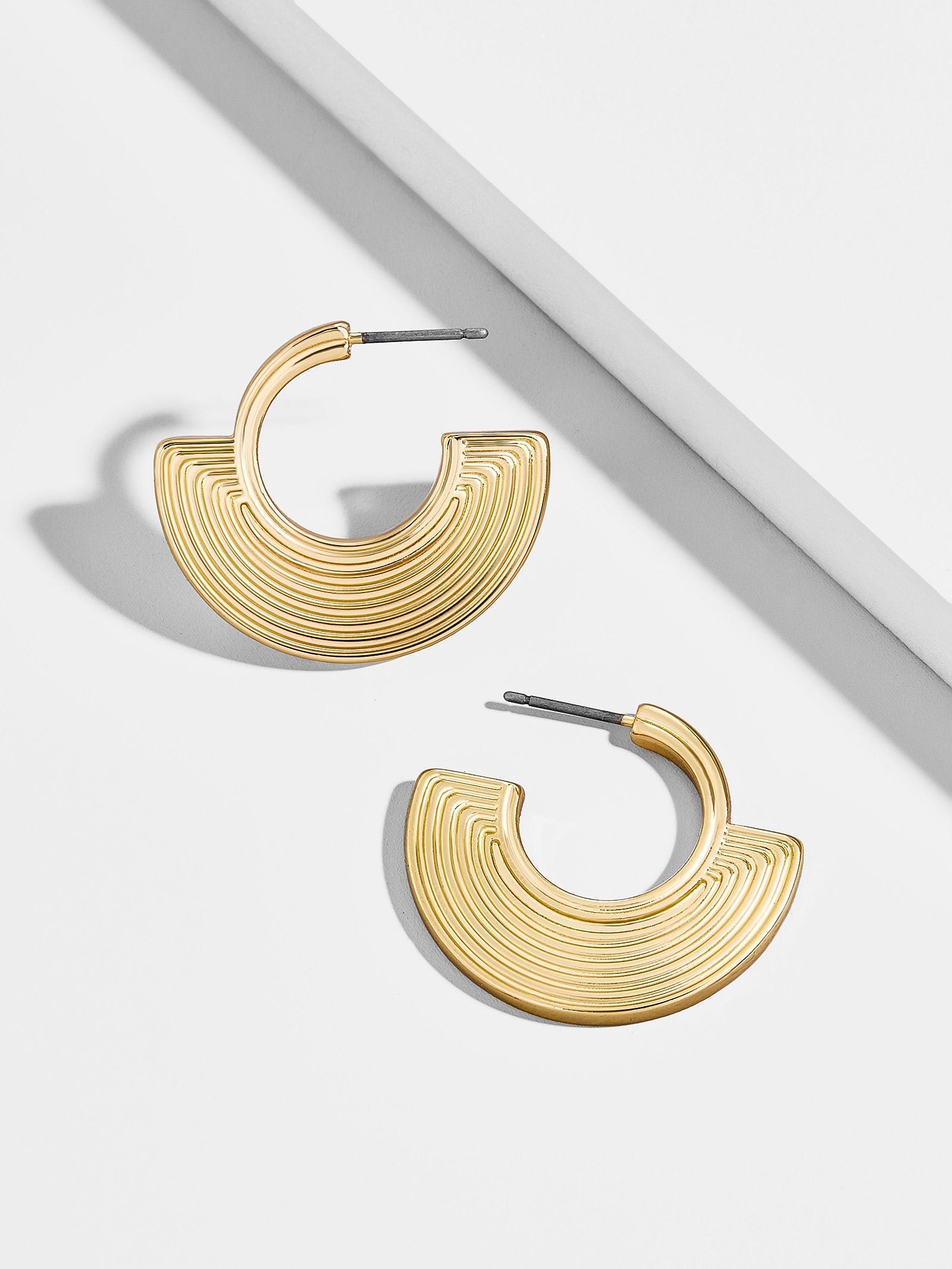 BaubleBar + Olympia Huggie Hoop Earrings