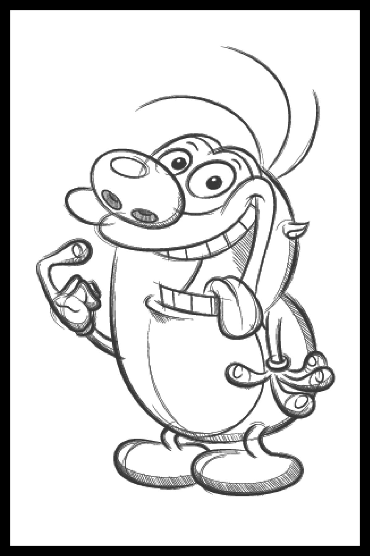 REN + Opening Ceremony Ren And Stimpy Illustrators Drawing For You + A