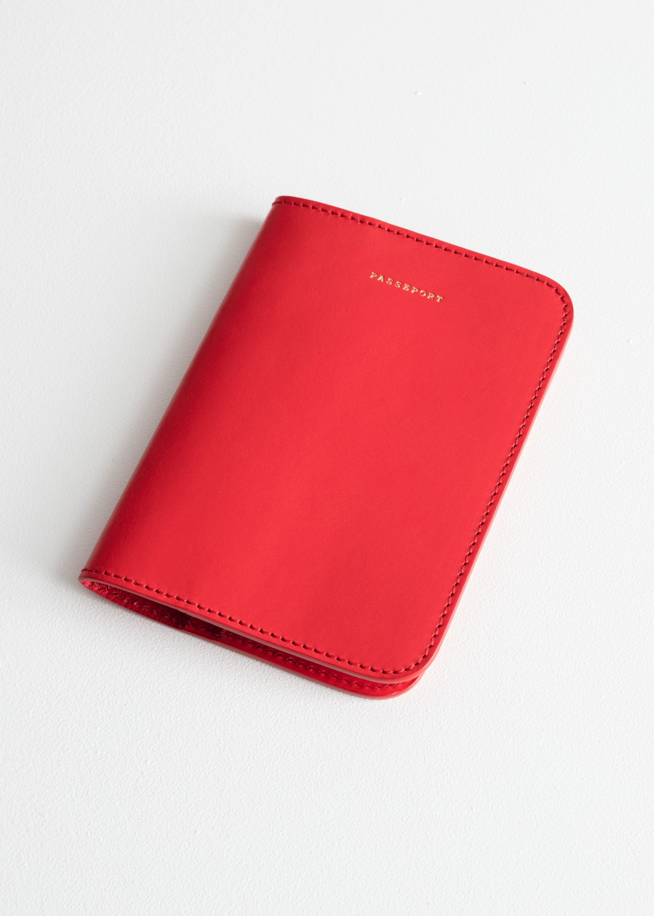 & Other Stories + Leather Passport Holder