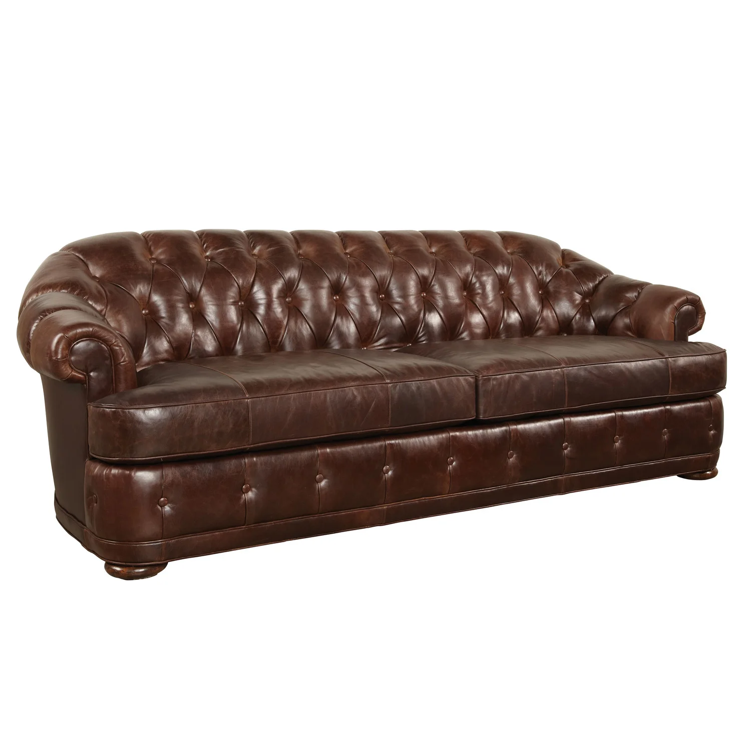 Wayfair Kennedy Chesterfield Leather Sofa
