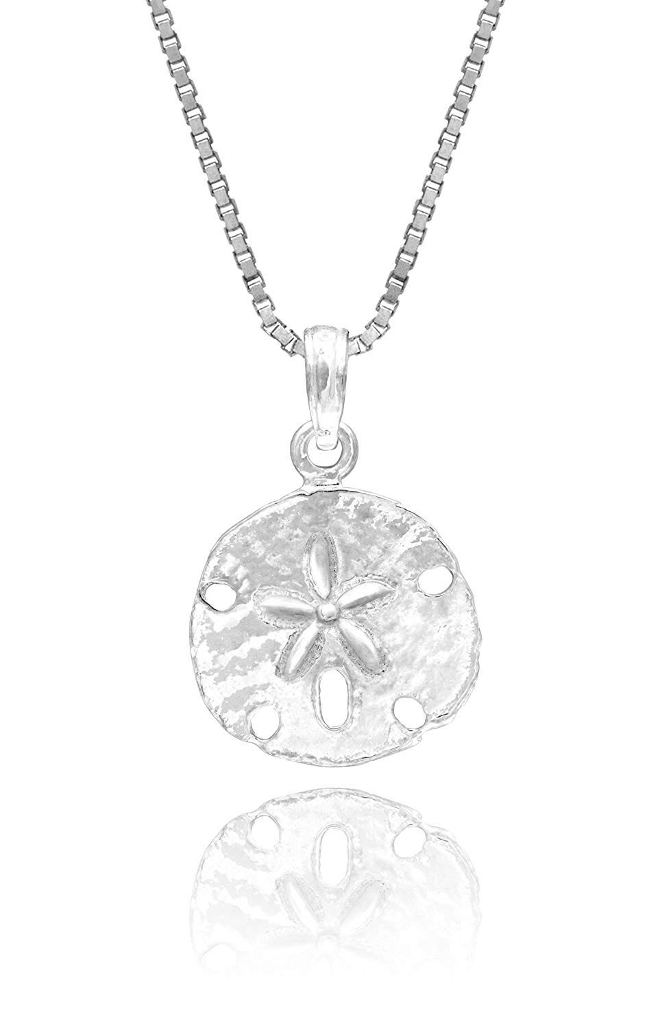 Sterling Silver Sand Dollar Necklace 